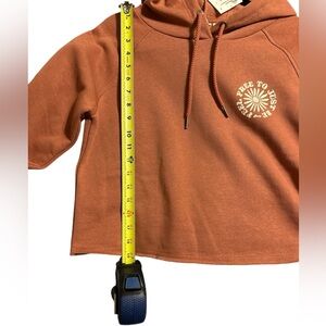 Roxy Crop Hoodie Size Medium